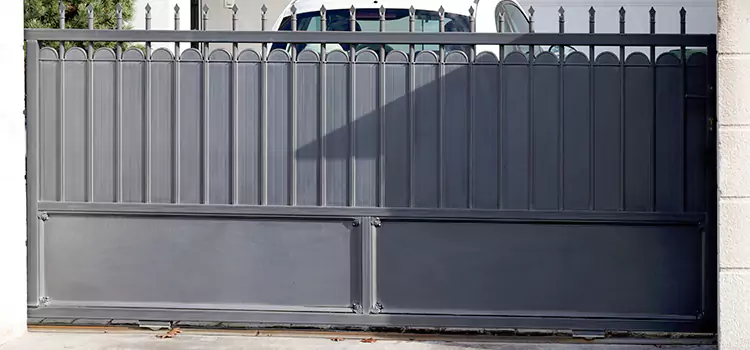 Metal Driveway Gate Installation Brownsville