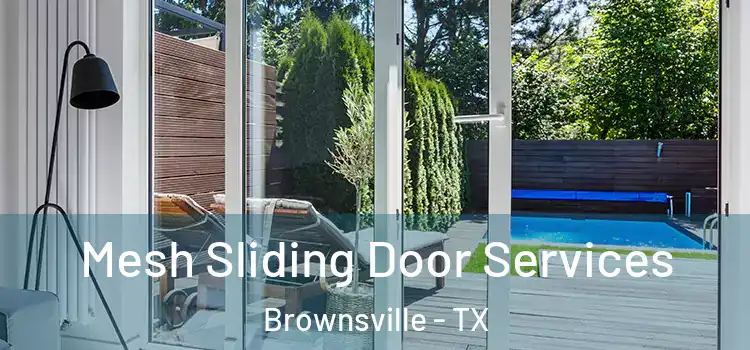 Mesh Sliding Door Services Brownsville - TX